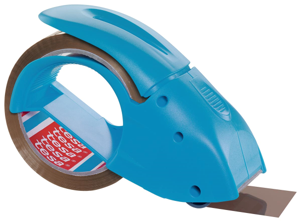 Tesapack handafroller Pack 'n Go, blauw