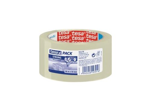 Tesapack pp strong transparant 66m*50mm