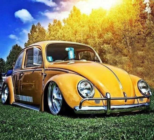 Diamond painting VW Kever DL4040/111