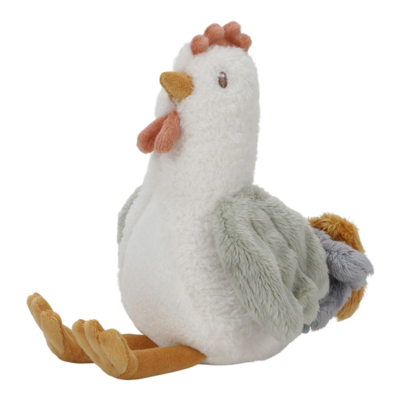 Little dutch knuffel kip 17 cm. LD8827
