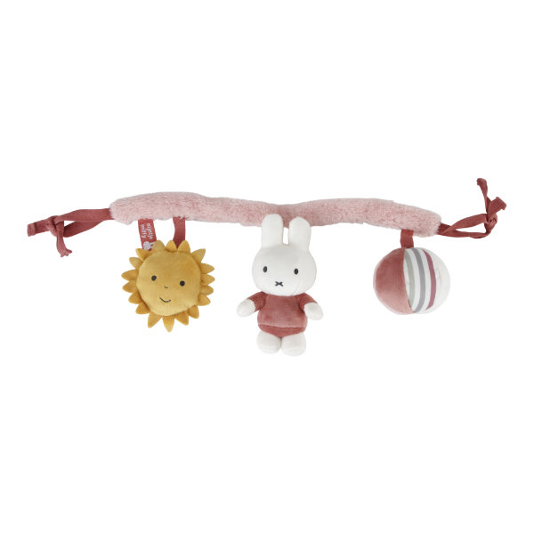 Nijntje wagenspanner fluffy pink NIJN933
