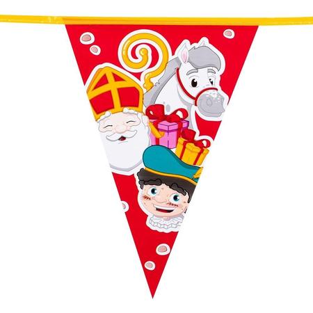 Vlaglijn sint PE 6 m. 15 vlaggen 56671