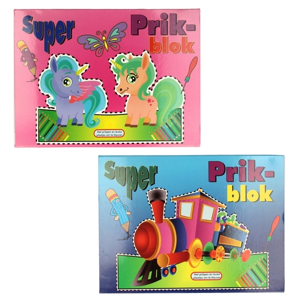 Prik- & krasblok