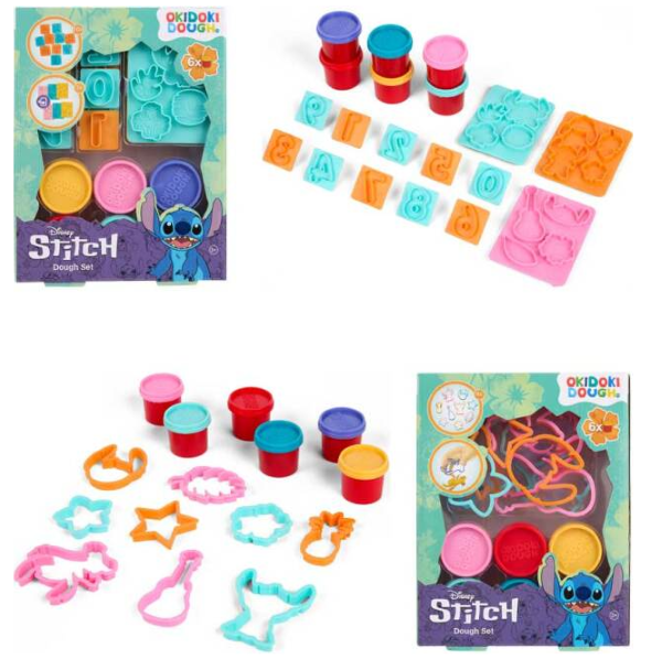 Stitch speeldeeg cijfers+vormen ST60155
