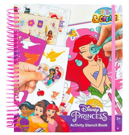 Disney princess activ. kleurboek DP24356
