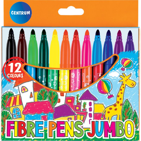 Centrum 12 viltstiften Jumbo 80782