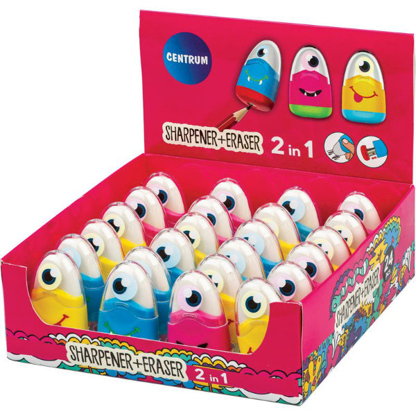 24 puntenslijpers met gum 89820