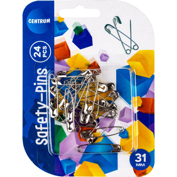 24 Veiligheids spelden 31mm 80929