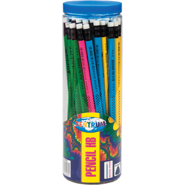 50 Centrum potlood met gum 89008