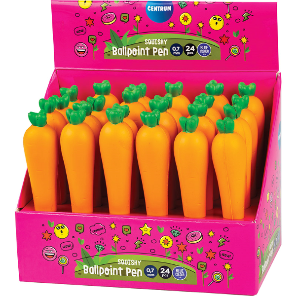 Centrum 24 balpen wortel squishy 80616