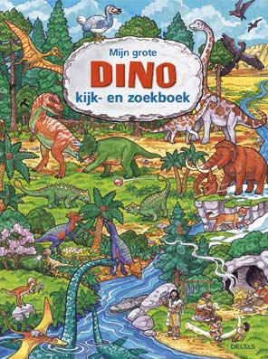 Mijn grote dino kijk-zoekboek
