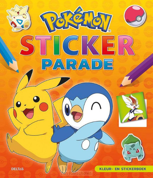 Pokemon sticker parade adv. 8,95