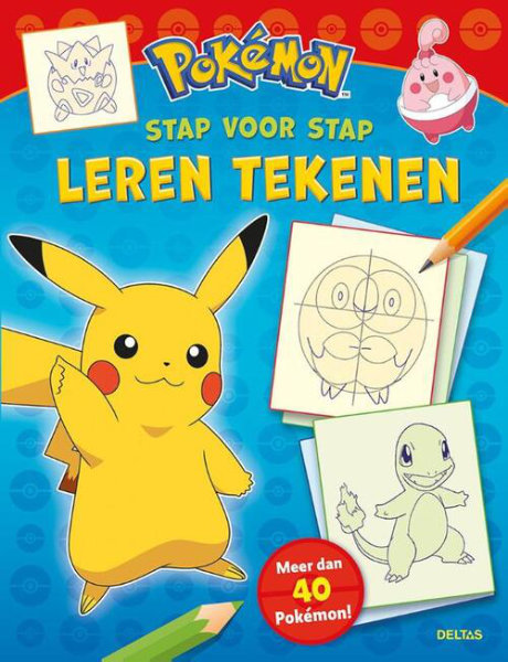 Pokemon stap voor stap leren teken.