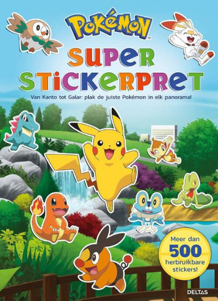 Pokemon super stickerpret adv. 17,95