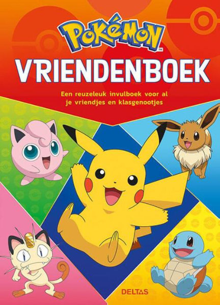 Pokemon vriendenboek adv. 15,95