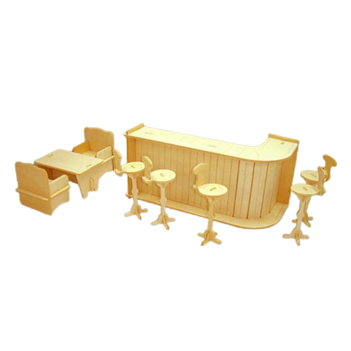 Bouwpakket hout Bar 1:12 891