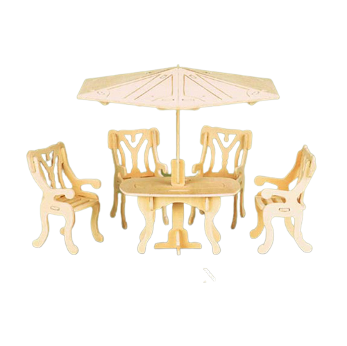 Bouwpakket hout Tuinset 1:12 892