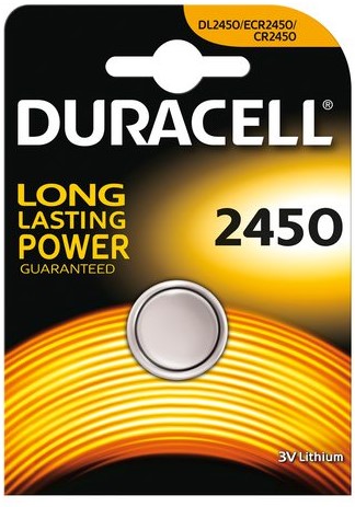 10*1 Duracell Lithium CR2450 3V