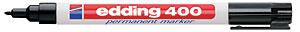 10 Edding 400 Permanent Markers Zwart