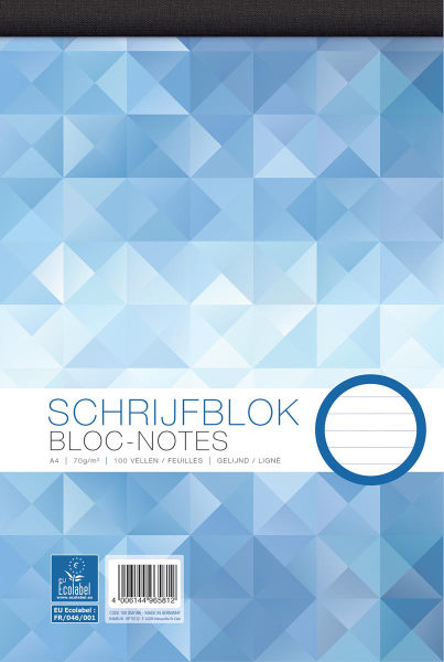 5 Schrijfblokken Work A4 100 vel 1058095