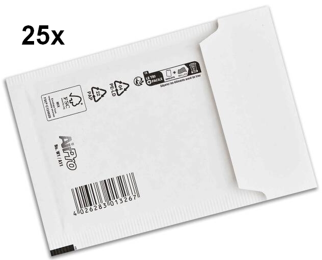 25 luchtkussen enveloppen W1/A