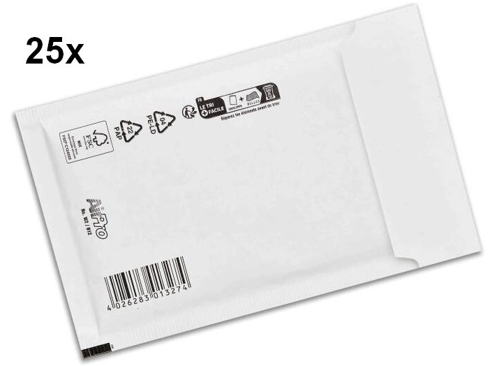 25 luchtkussen enveloppen W2/B