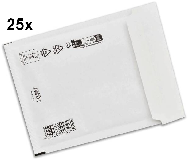 25 luchtkussen enveloppen W3/C