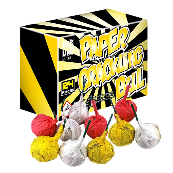 24 Crackling Ball in doosje 1456
