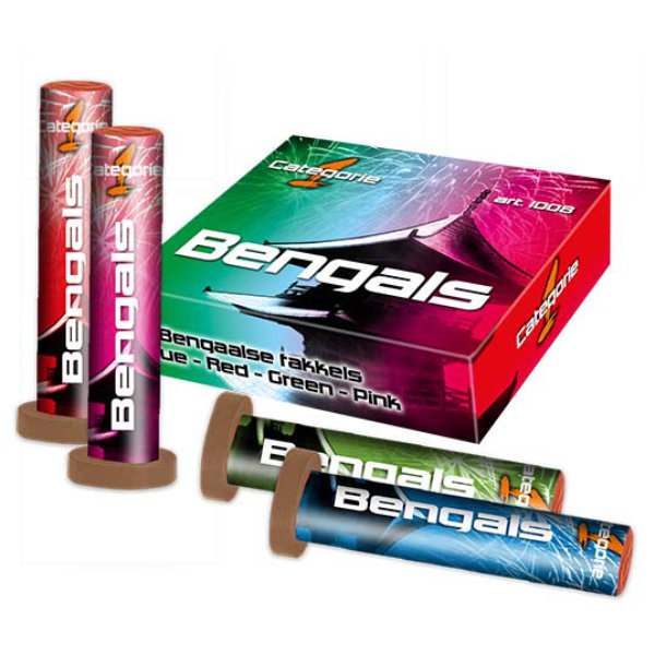 4 bengals in verpakking 1008