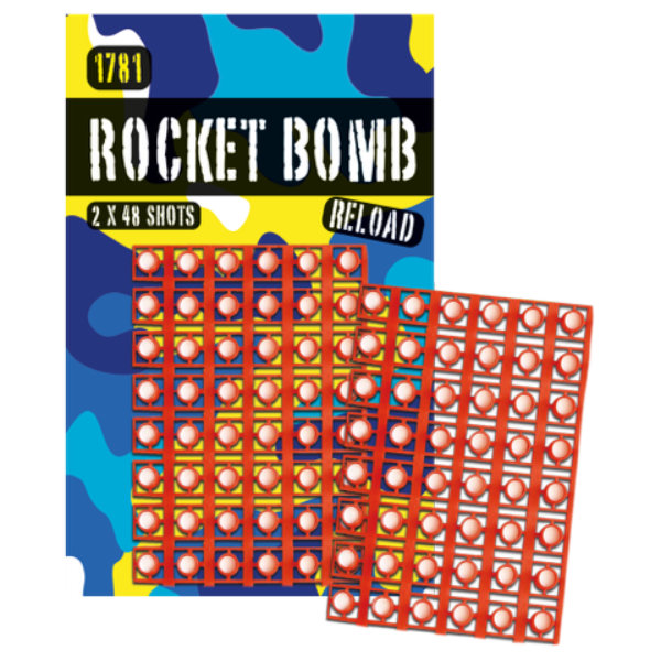 10 x 96-schots strip amorces 1781