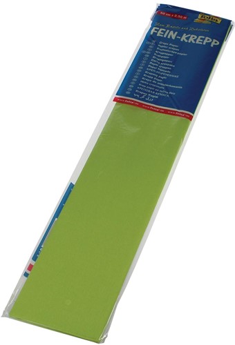 10 vel crepe folia licht groen 822145