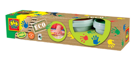 SES Eco vingerverf 4 kleuren 24926