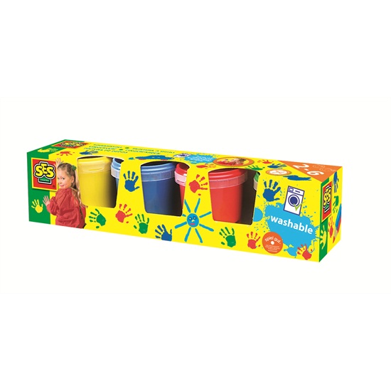 Ses 4 Potjes Vingerverf 00305.