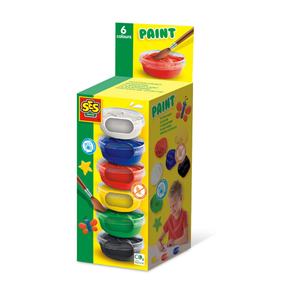 Ses Plakkaatverf 6x45ml 00381