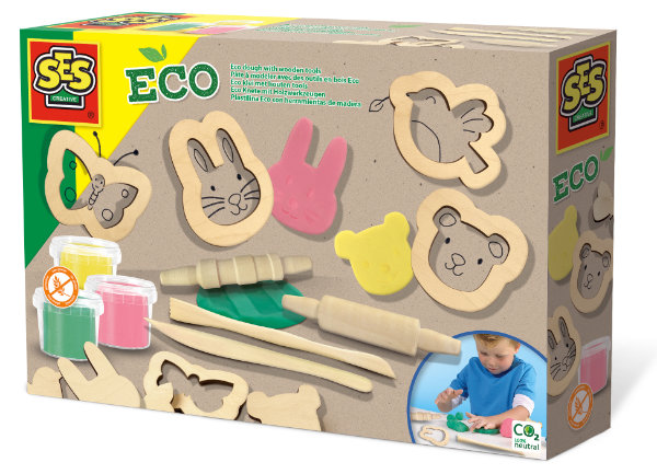 Ses eco klei met houten tools 24917