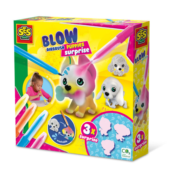 SES blow airbrush pens puppys 14333