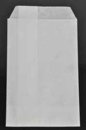 1.000 witte kraft zakjes 17*25 cm