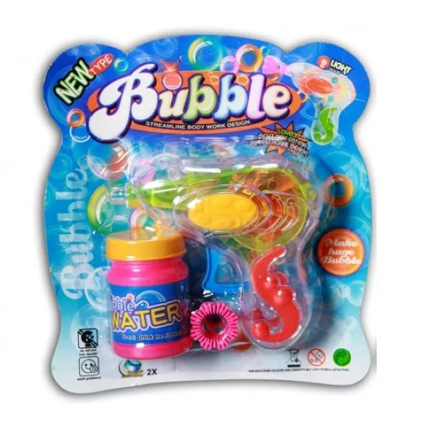 Bellenblaas met pistool en licht 8721