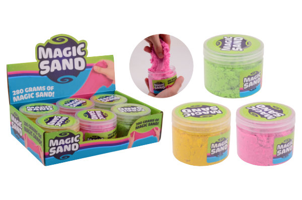 6 magisch zand 280 gram in display 24502