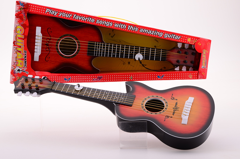 Gitaar met 6 metalen snaren 60 cm 29487