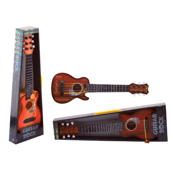 Gitaar met 6 metalen snaren 45 cm 29550