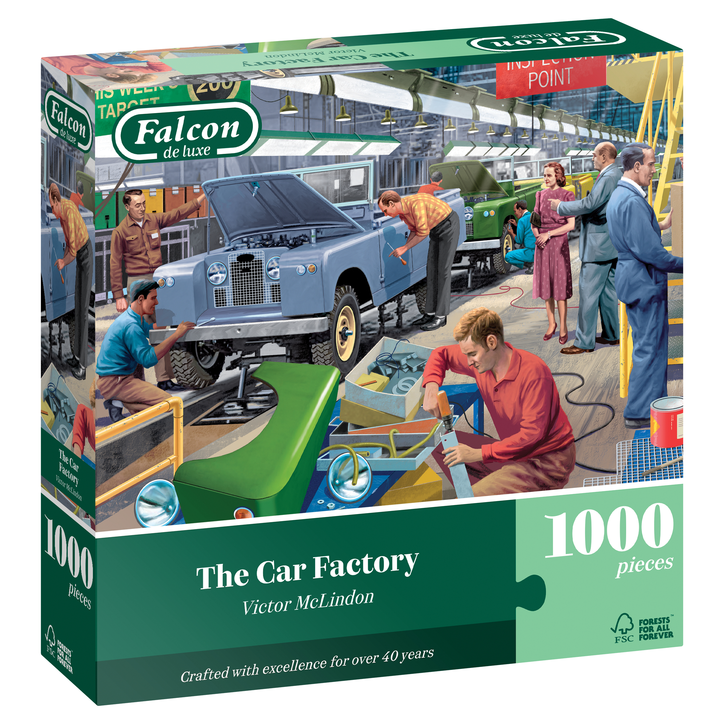 Jumbo puzzel 1.000 st. Falcon 1110500138