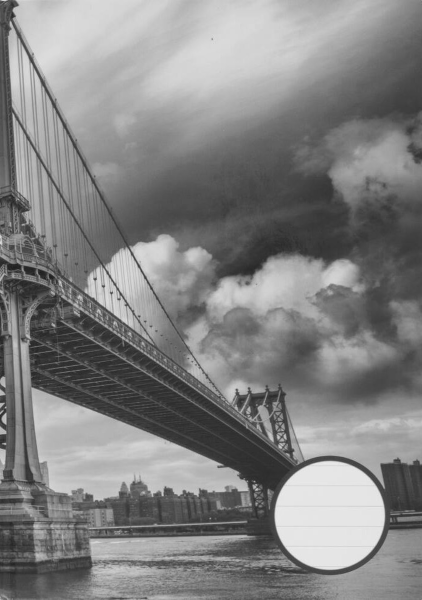 A4 Schrift gelinieerd harde kaft 76370