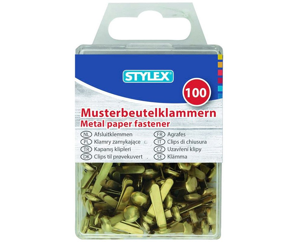 100 splitpennen 19mm koper 24460