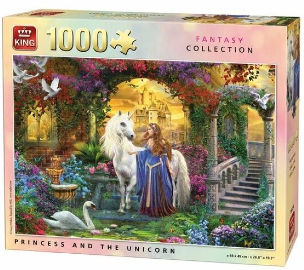 King puzzel princess 1.000 st. 56036