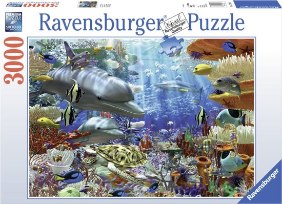 Leven onder water puzzel 3000 17027
