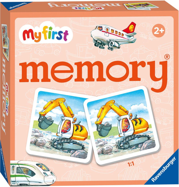 Ravensburger voertuigen memory 208784