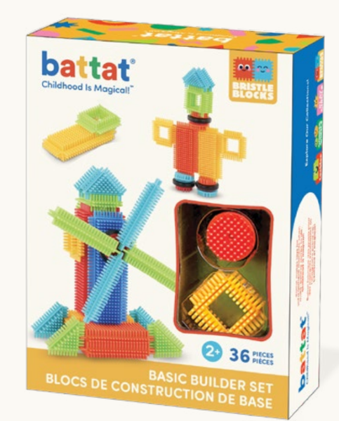 36 Bristle Blocks in doos 3099Z