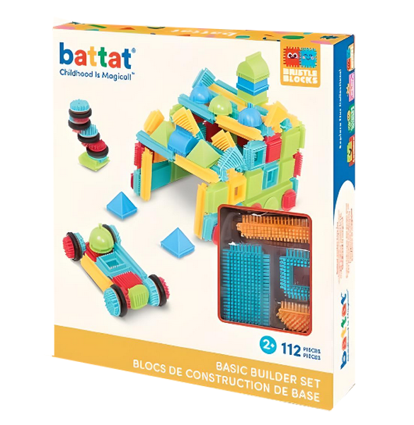 112 Bristle Blocks in doos 3091Z