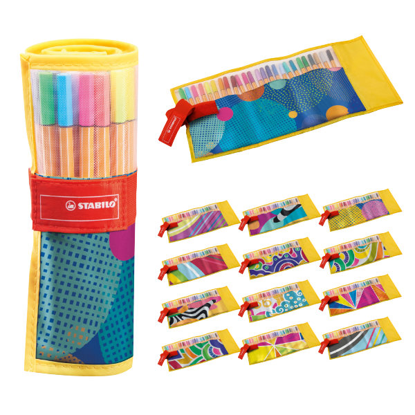 Stabilo 25 point 88 rollerset 8825-07